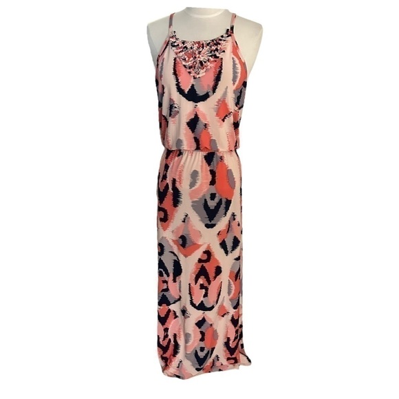 Banana Republic multi-color maxi dress size S - Picture 1 of 8